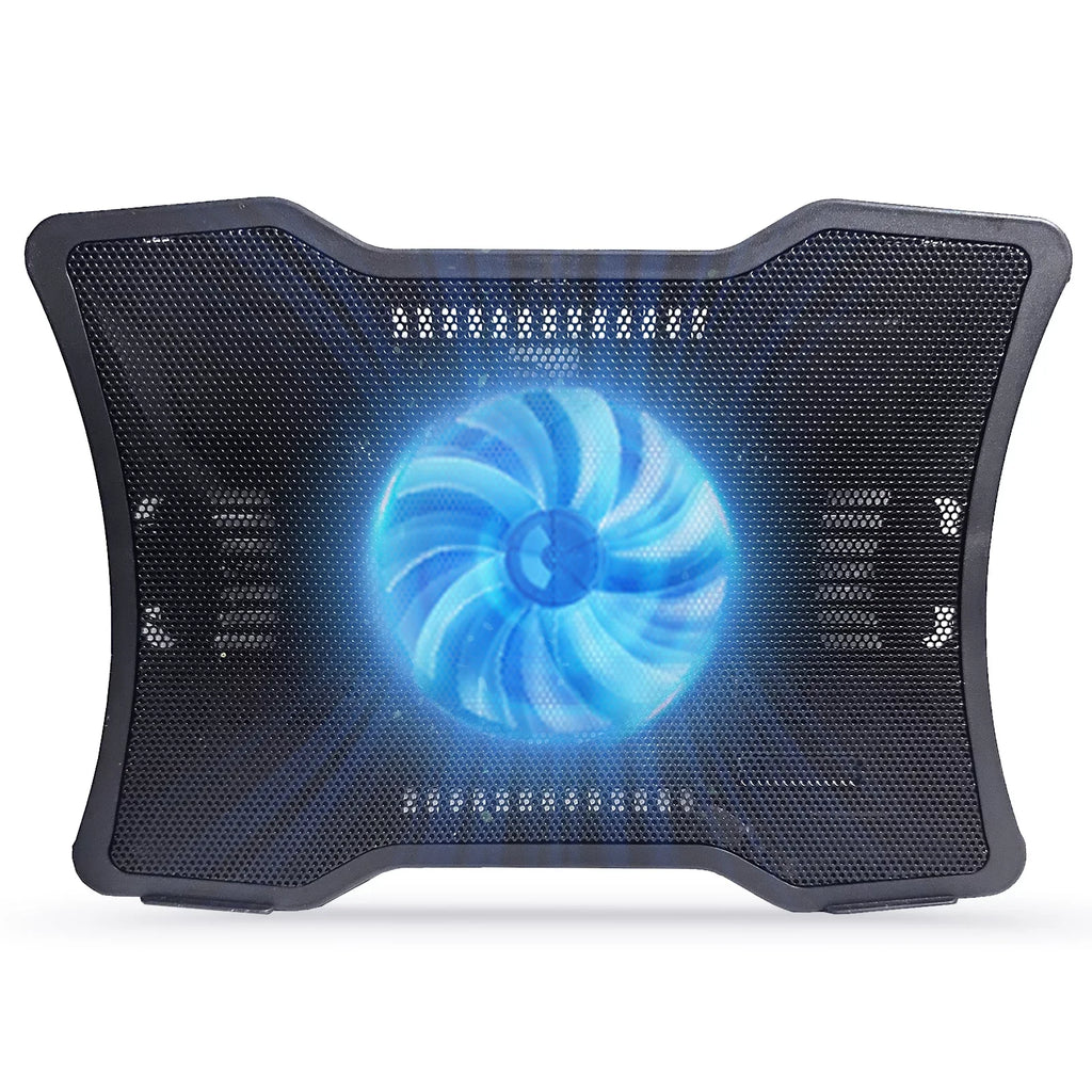 Carevas Portable Laptop Cooler Laptop Cooling Base Sizeingle Fan Design Low Noise Two USizeB Ports Sizeupport Laptops Below 14 inch