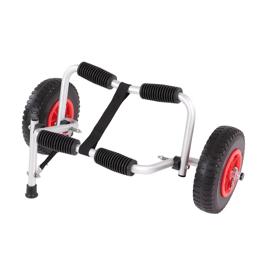 Anself Portable Lightweight Foldable Boat Kayak Canoe Trolley