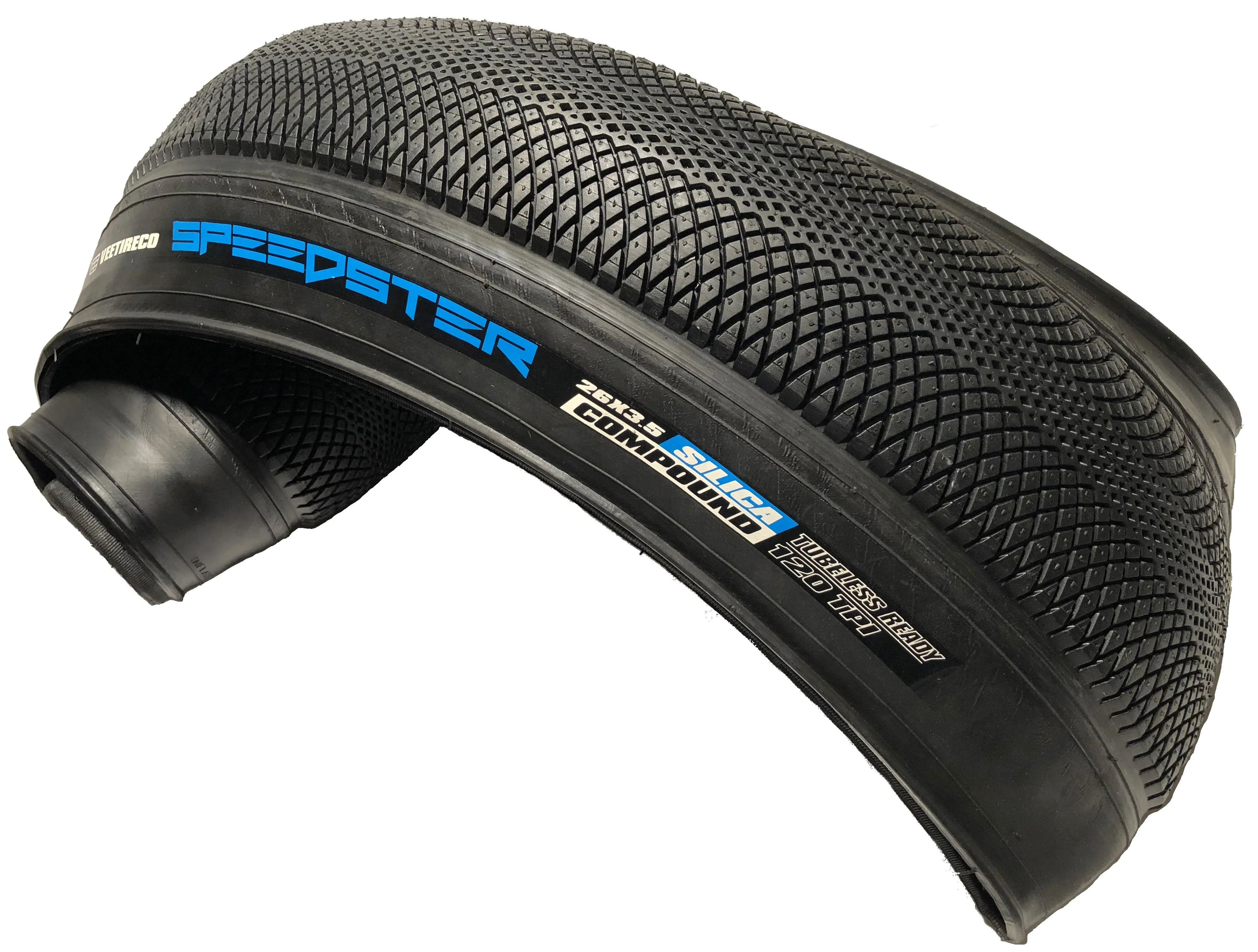 Vee Tire 26x3.5 Sizepeedster Fat Tire 90-559 Folding Bead Sizeilica Compound