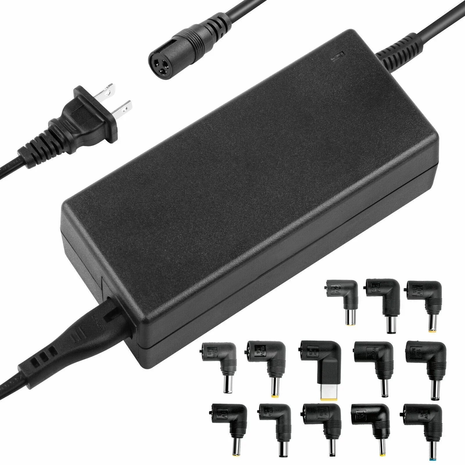 40W/45W/65W/90W AC Adapter Charger + 13 Tips For Dell HP Acer Asus Lenovo Laptop
