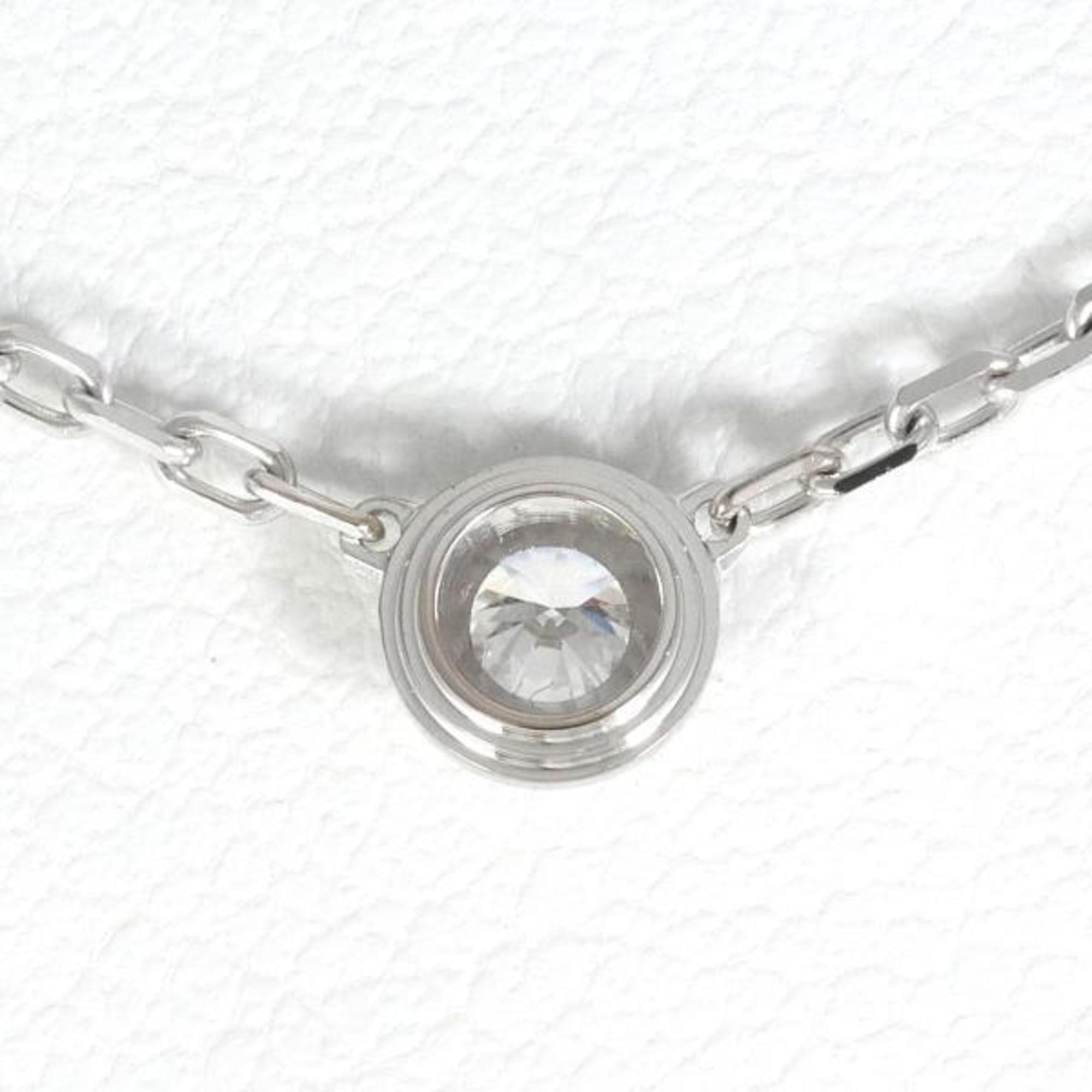 Pre-Owned Cartier D'Amour SizeM K18WG Necklace Diamond Total weight approx. 3.0g Approx. 41cm Sizeimilar (Good)
