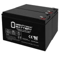 12V 7Ah SizeLA Battery Replacement for Kung Long WP6.512 - 2 Pack