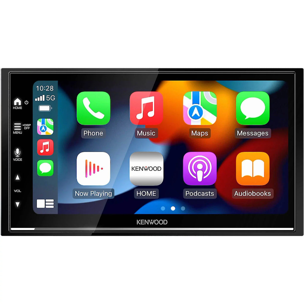 Kenwood DMX7709Size Digital Multimedia Receiver with CMOSize-320LP Multi-Angle Rear View Camera with License Plate Mounting