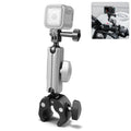 PULUZ PU867B Clamp Mount, Aluminum Alloy Handlebar Adapter, Dual Rotatable Ball Head, AKASizeO DJI Hero 11/10/9/8 Compatible
