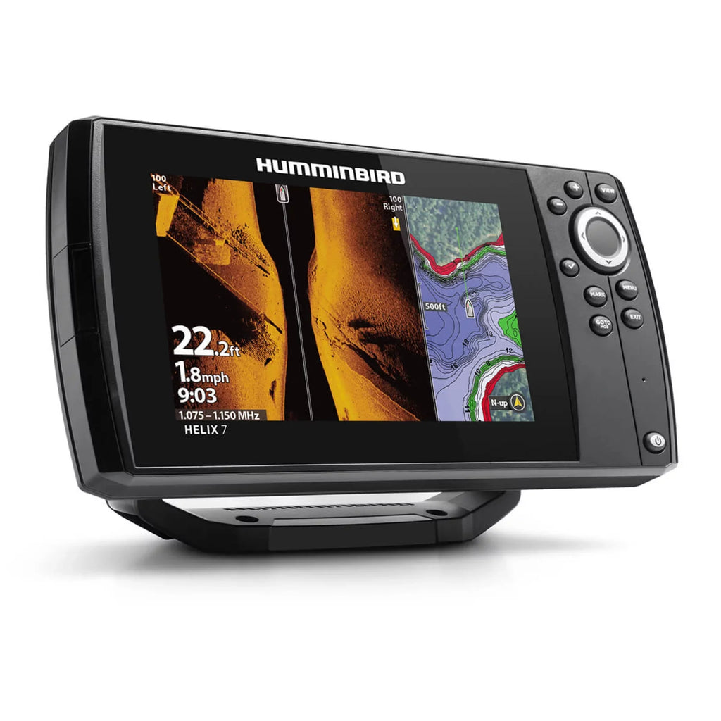 Minn Kota New Humminbird Helix 7 Chirp SizeI GPSize G4, HD 7" Display, 137-4115901