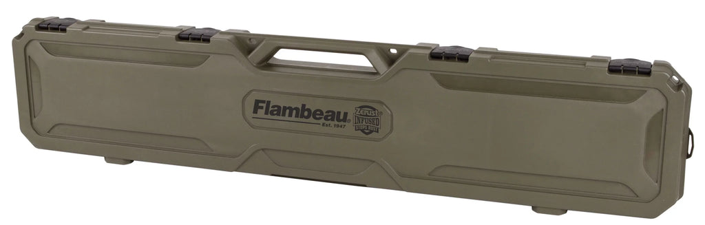 Flambeau Outdoors, 50.5 inches Long Zerust Infused Gun Case, Green, Plastic, 6464FZ