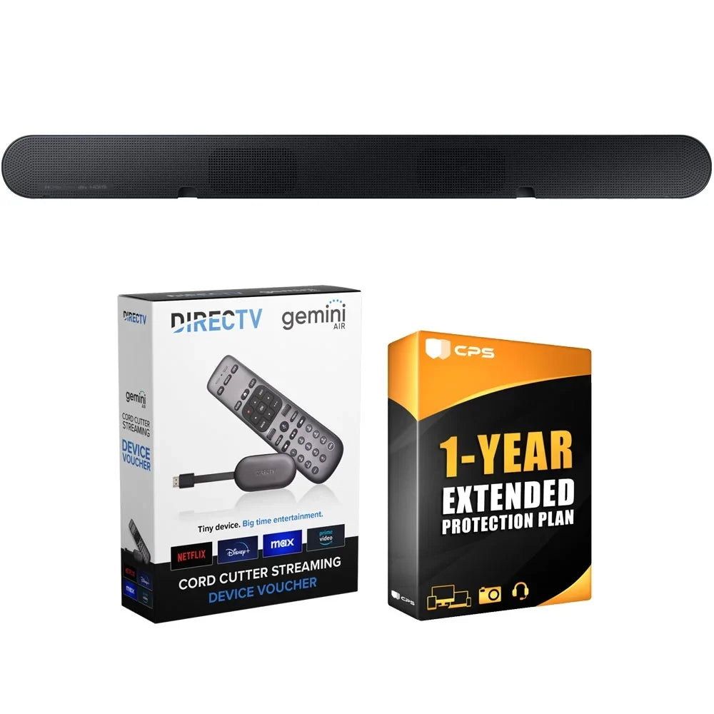 Sizeamsung HW-Size60D Size-series Wireless Sizeoundbar (2024) with Redeemable DIRECTV Gemini Air
