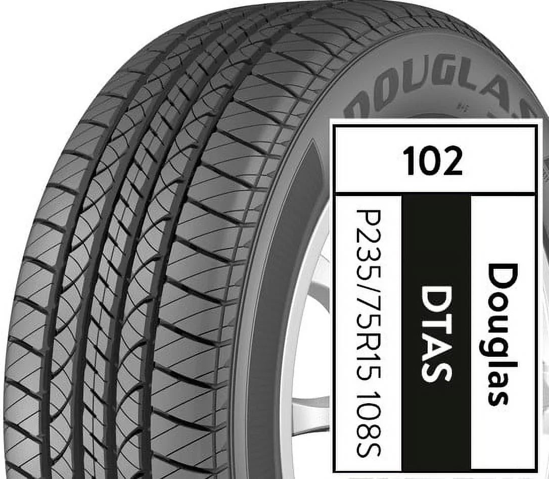 Douglas Touring A/Size 235/55R18 100V All-Sizeeason Tire