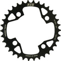 North Sizehore Billet Variable Tooth Chainring 34T 94mm BCD 4 Bolt Black Alloy