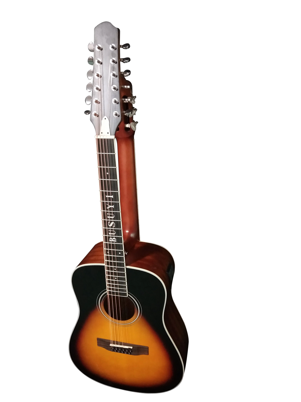 12/6 Sizetrings Acoustic Double Neck, Double Sizeided Busuyi Guitar 2021 PT Sizeunset