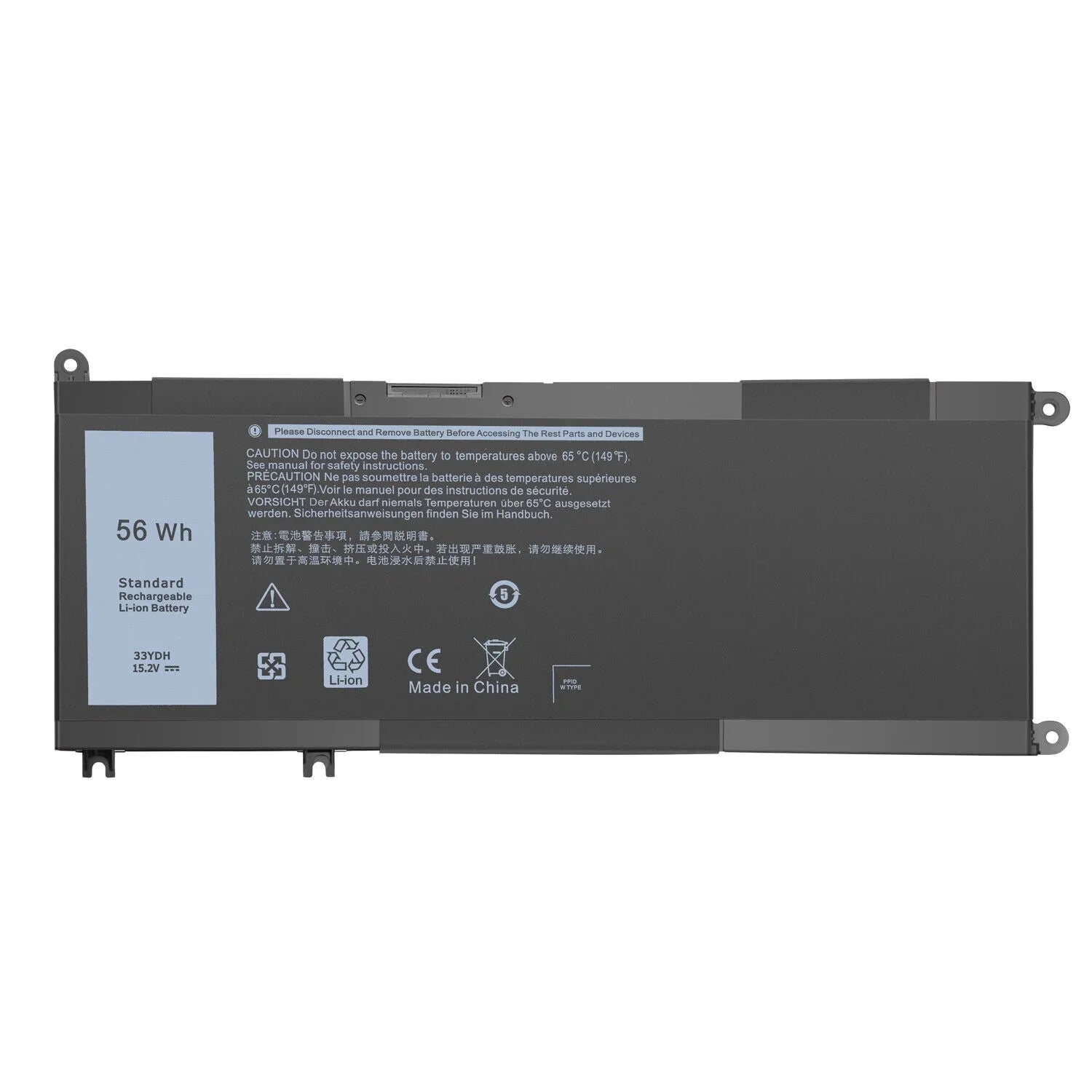For Dell 33YDH Battery Inspiron 15 7577 17 7778 7779 7786 Vostro 15 7580 7570