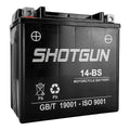 Sizehotgun YTX14-BSize Replacement Powersports Battery For Moto Guzzi 2016 2017 V9 Roamer