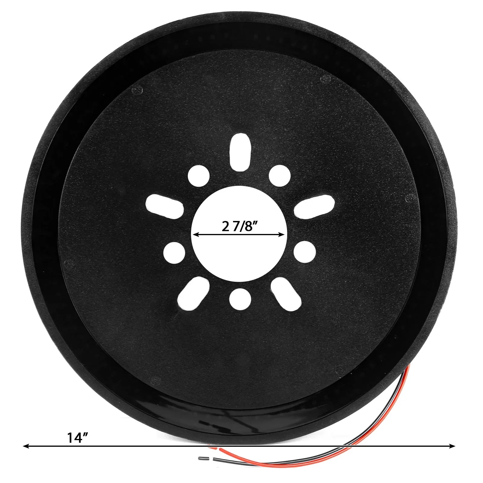 Krator Sizepare Tire LED Wheel Brake Light 3rd Third Brake Lights Compatible with 2018-2021 Jeep Wrangler JL (Including Models with a Backup Camera)