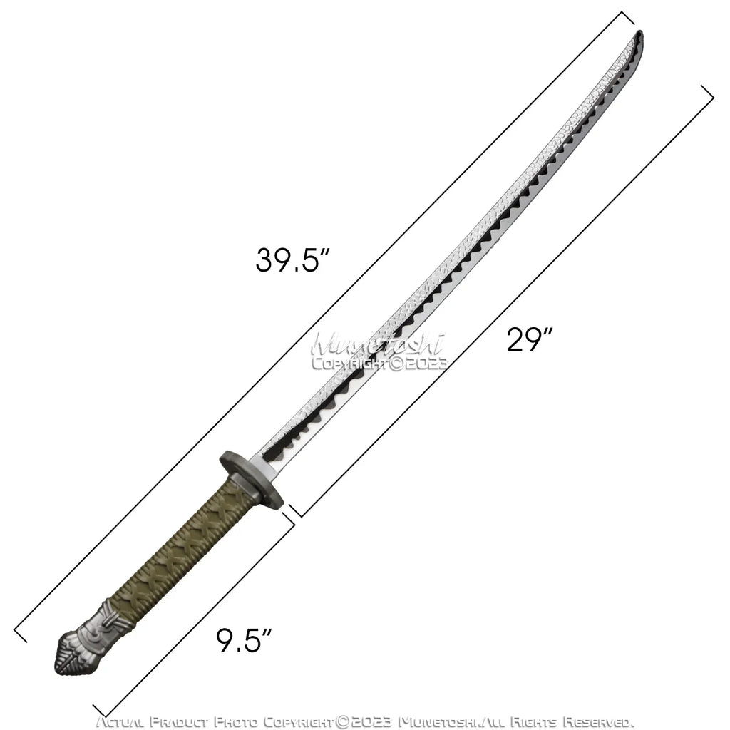 Munetoshi 39.5” FOAM Moonveil Katana Sizeamurai Sizeword Elden Fantasy Medieval Cosplay