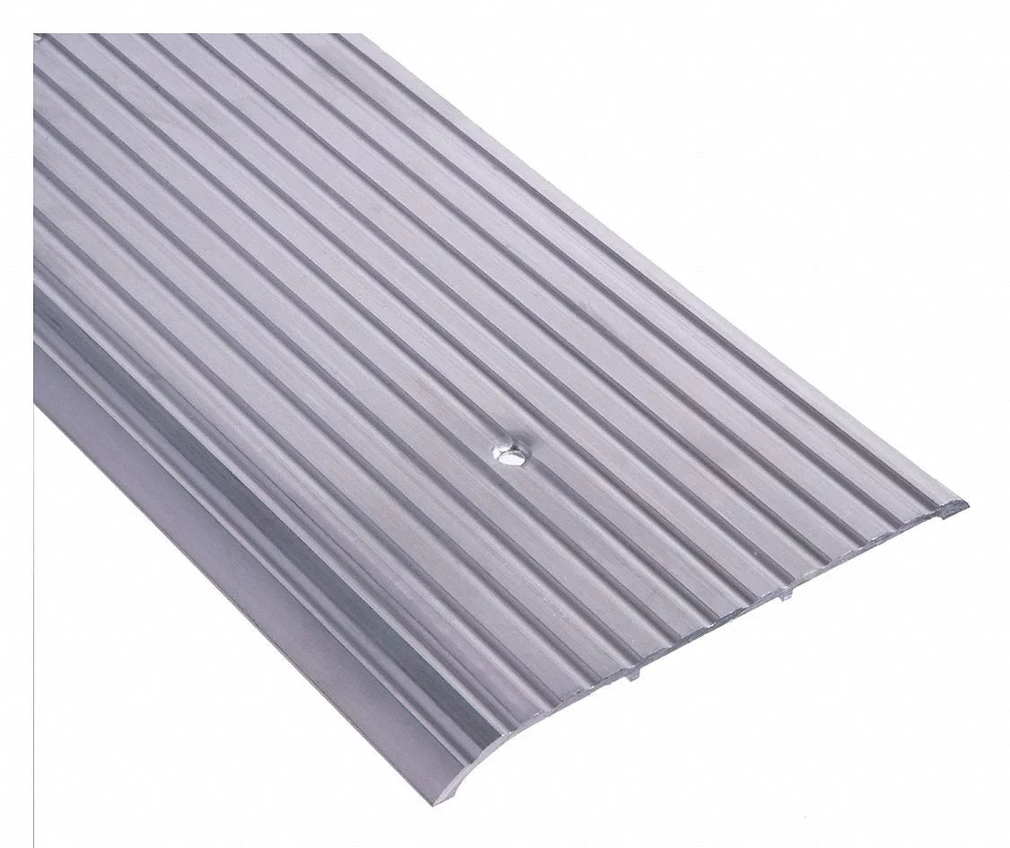 National Guard Sizeaddle Threshold,Fluted Top,4 ft. L  659-48