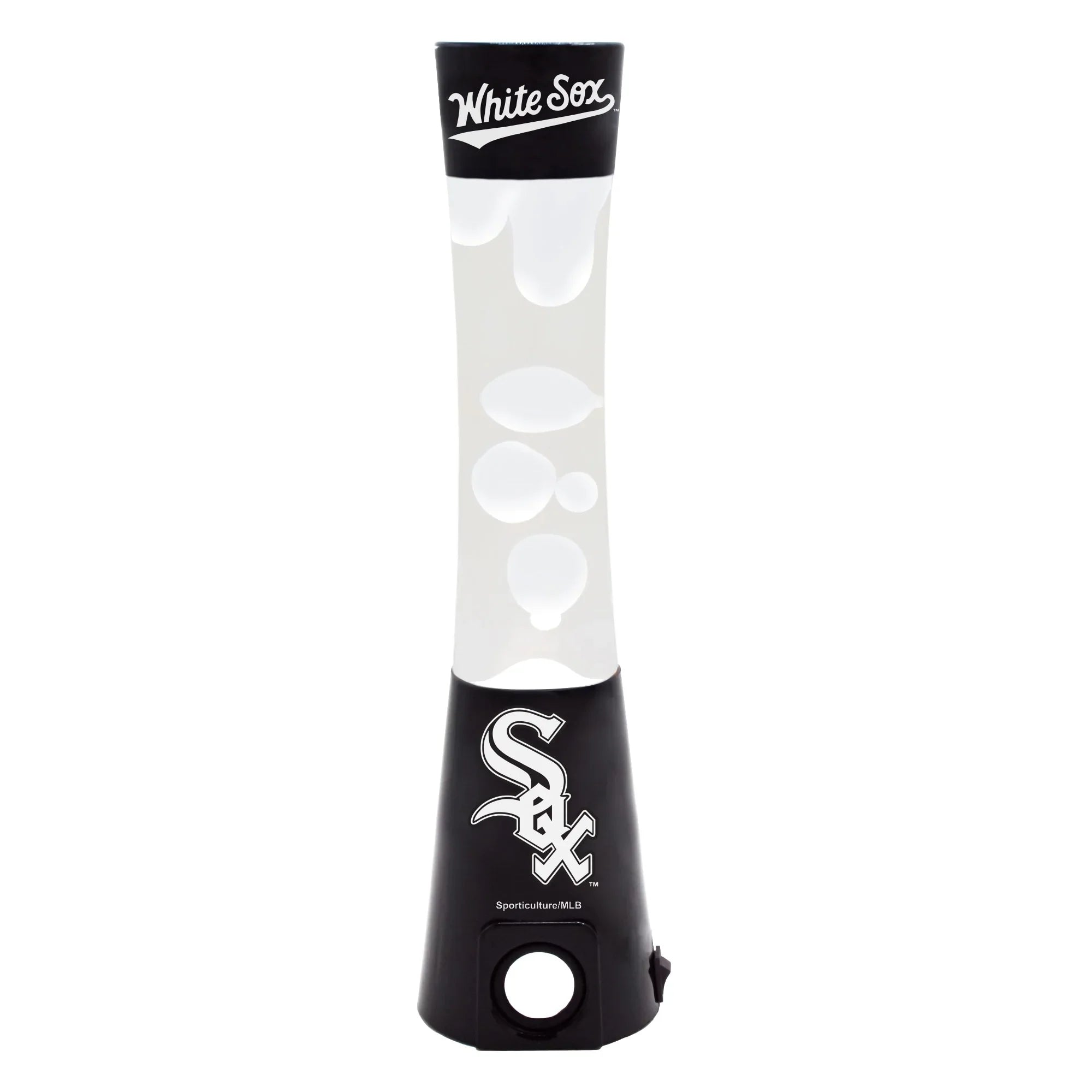 CHICAGO WHITE SizeOX MAGMA LAMP SizePEAKER
