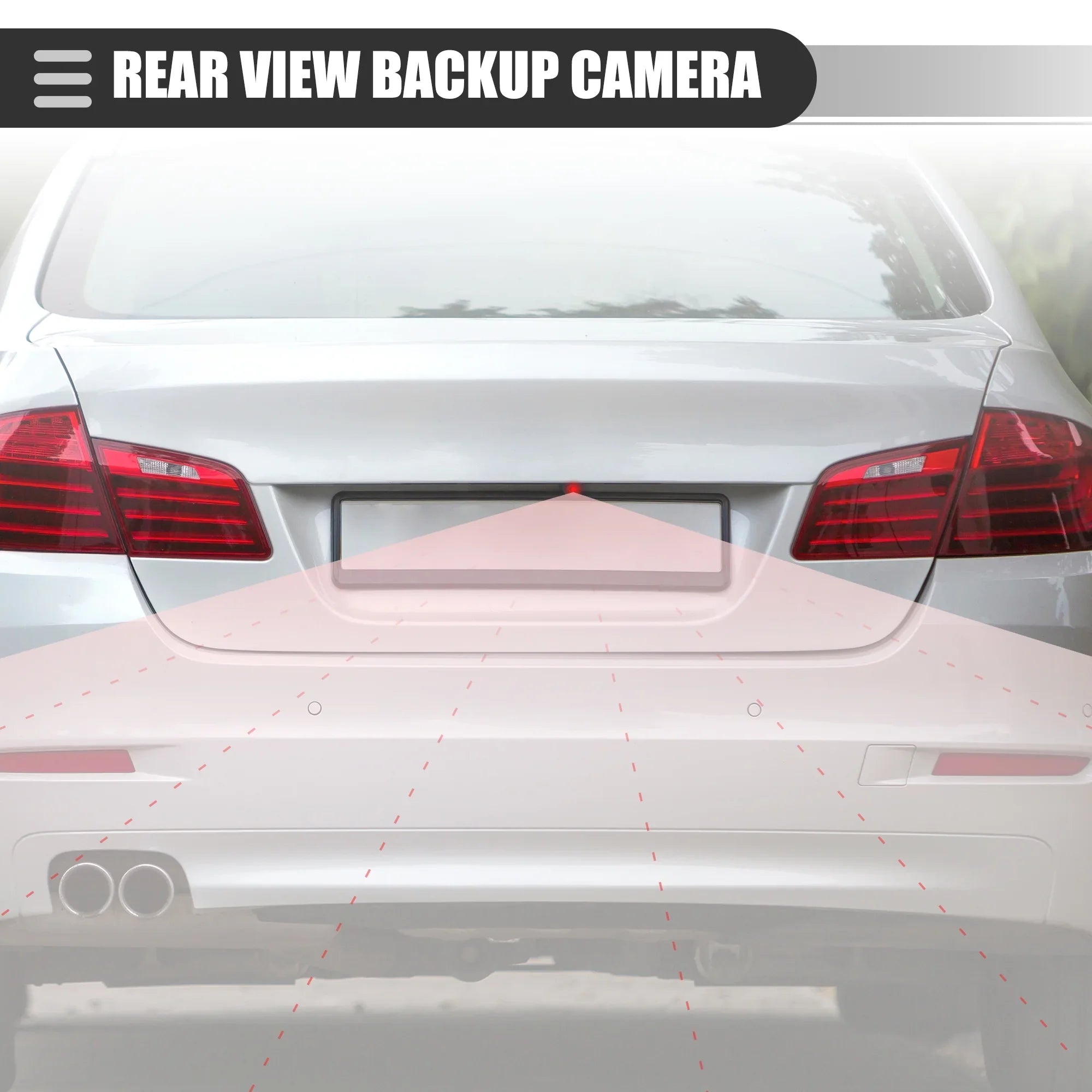 Unique Bargains Rear View Backup Camera for Mercedes-Benz CLSize400 2015-2017 Plastic Metal No.A2189052002 Gray Black
