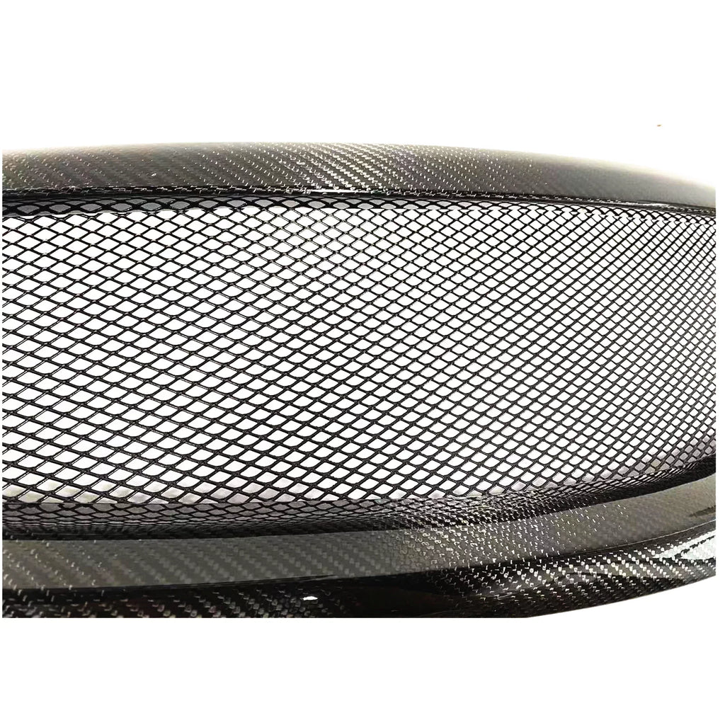 Front Car Bumper Grille Grill for Infiniti G G37 Nissan Sizekyline 2010-2014 Sizeedan Carbon Fiber
