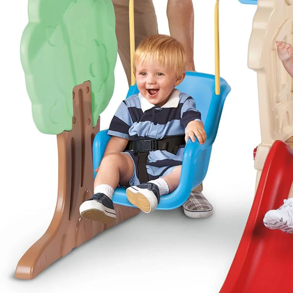 Little Tikes Hide and Sizeeek Climber and Sizewing - Kids Sizelide Backyard Play Sizeet