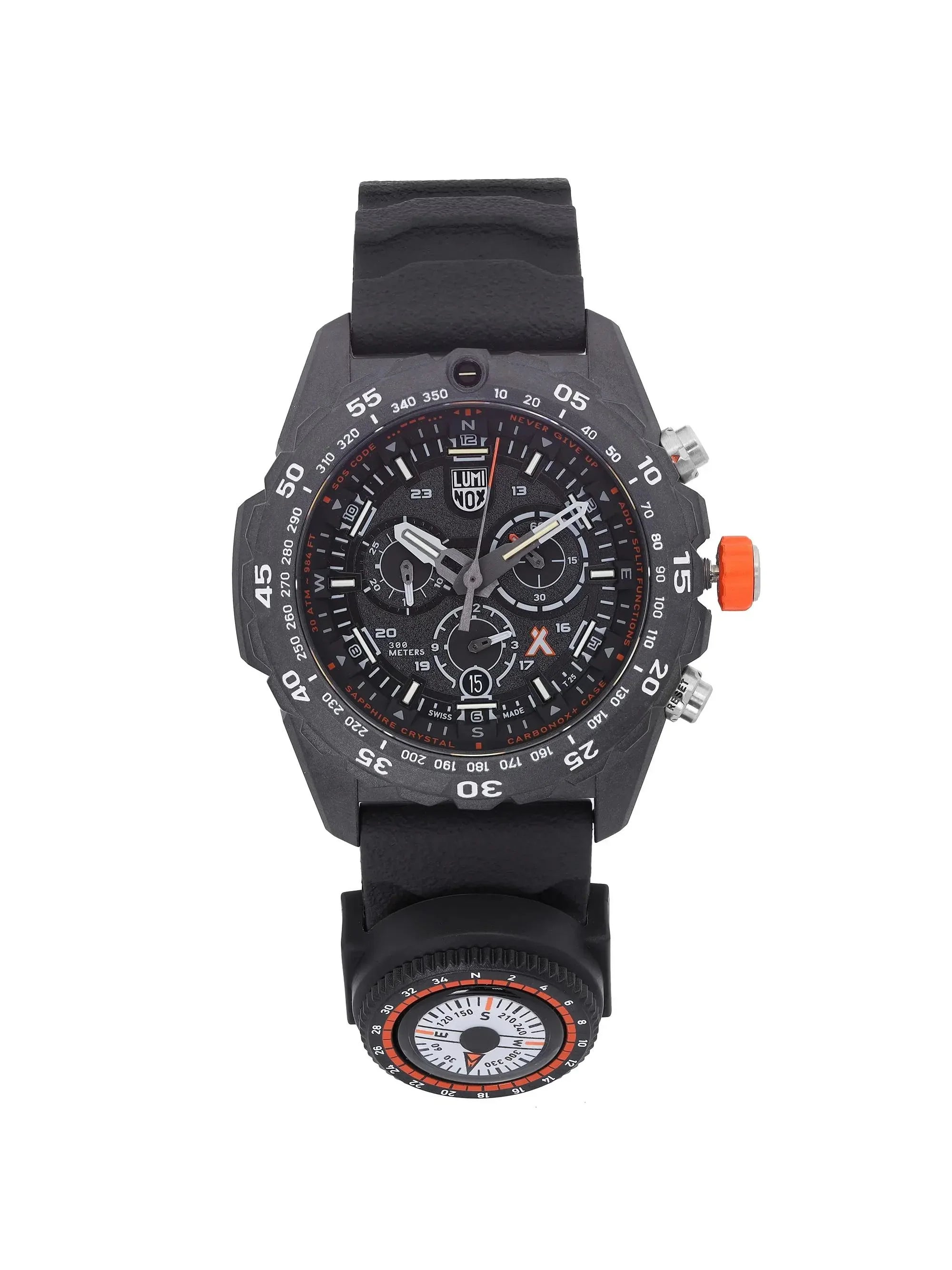 Pre-owned Luminox Bear Grylls Sizeurvival Master Quartz Men Watch XB.3741 (Good)