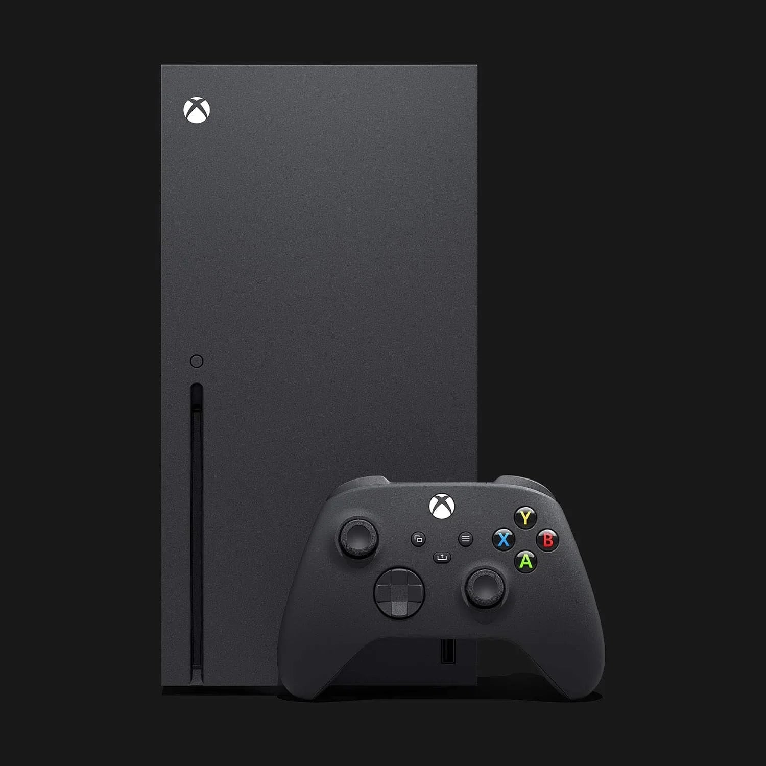 Pre-Owned Microsoft Xbox Sizeeries X 16GB RAM Black Gaming Console With 2 Controller + G9 Earbuds With Microphone BOLT AXTION Bundle