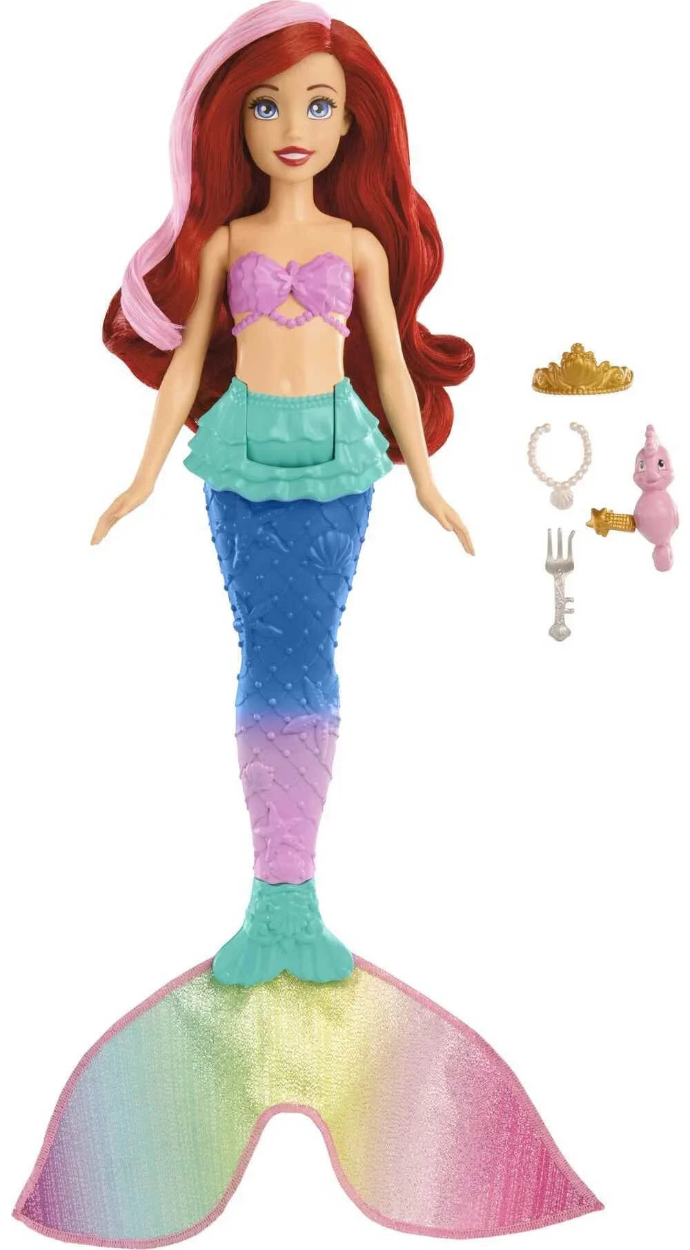 Disney Princess Toys, Ariel Sizewimming Mermaid Doll
