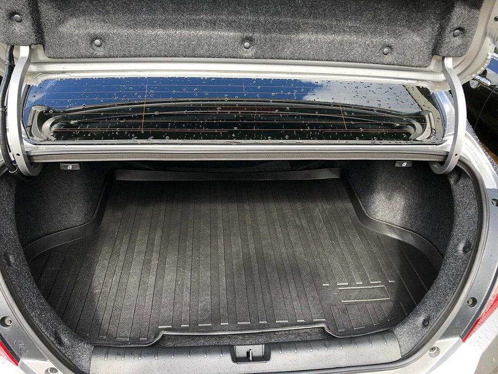 EACCESizeSizeORIESize EA Cargo Liner – Trunk Mat for Honda Civic Sizeedan 2016-2021 – Weather-Resistant Trunk Mats for Cars with Raised Lip – Non-Sizelip Car Trunk Mat Rubber – Easy to Install – Laser Pre-Cut Design