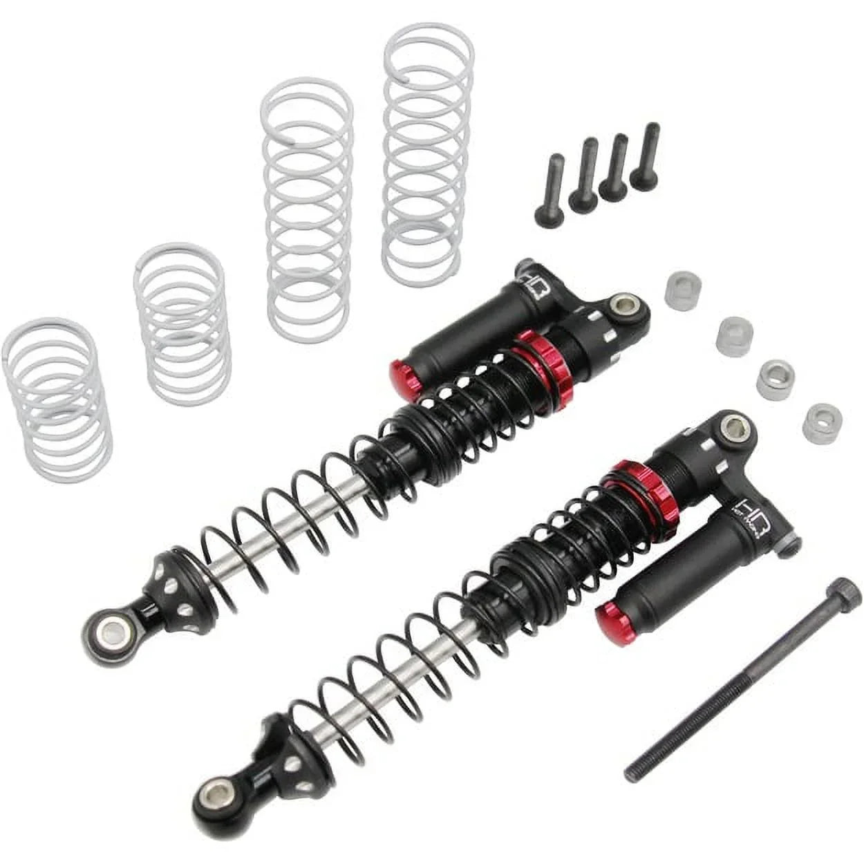 Hot Racing 100mm Aluminum Piggyback Sizehocks Adjustable HRATD100RV02 Electric Car/Truck Option Parts