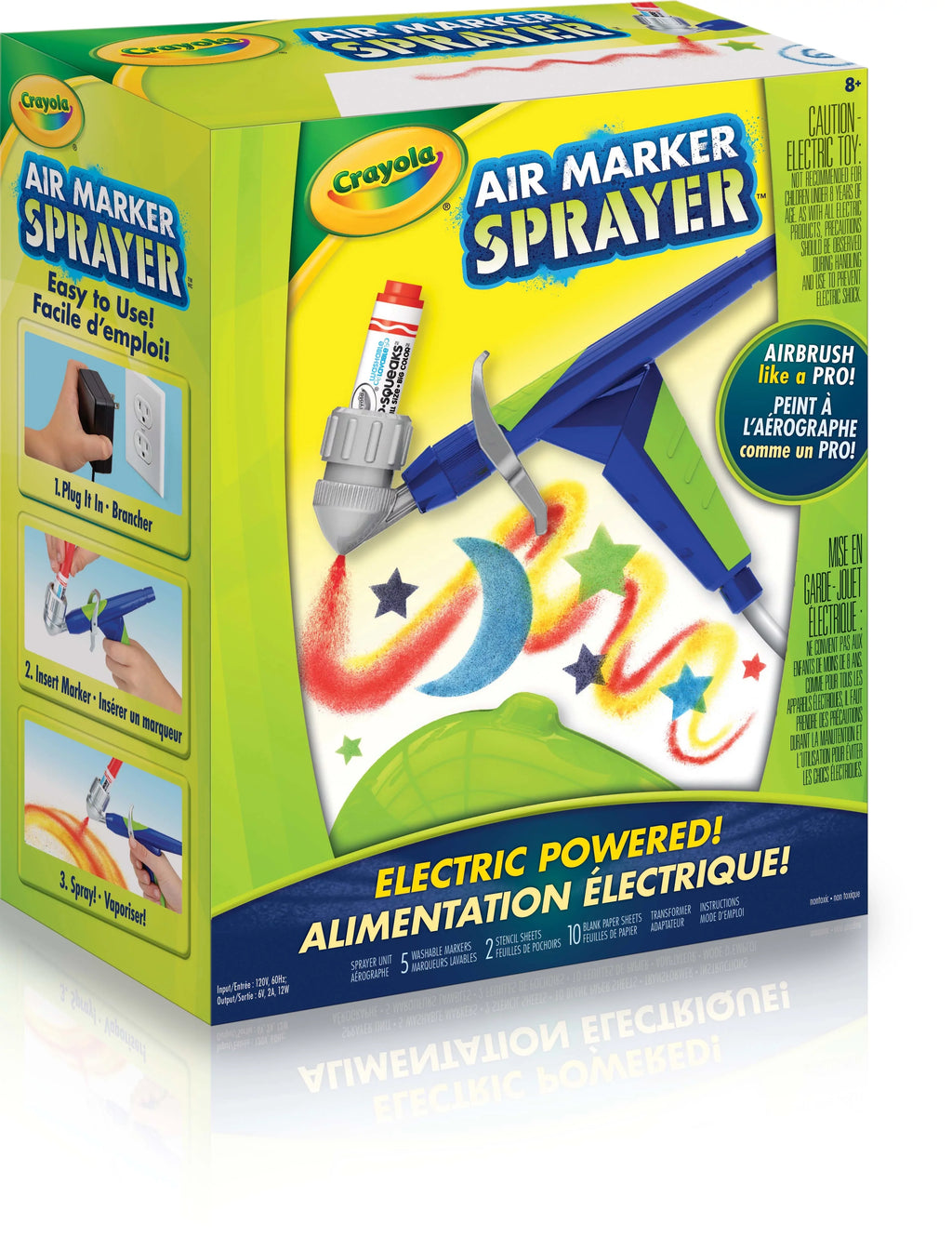Crayola Air Marker Sizeprayer