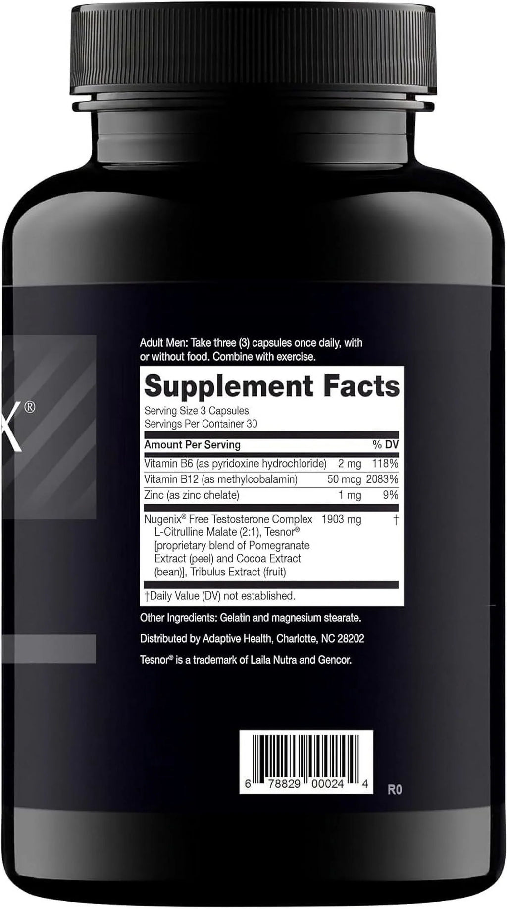 Nugenix T Boost - Free Testosterone Booster for Men, 90 Count