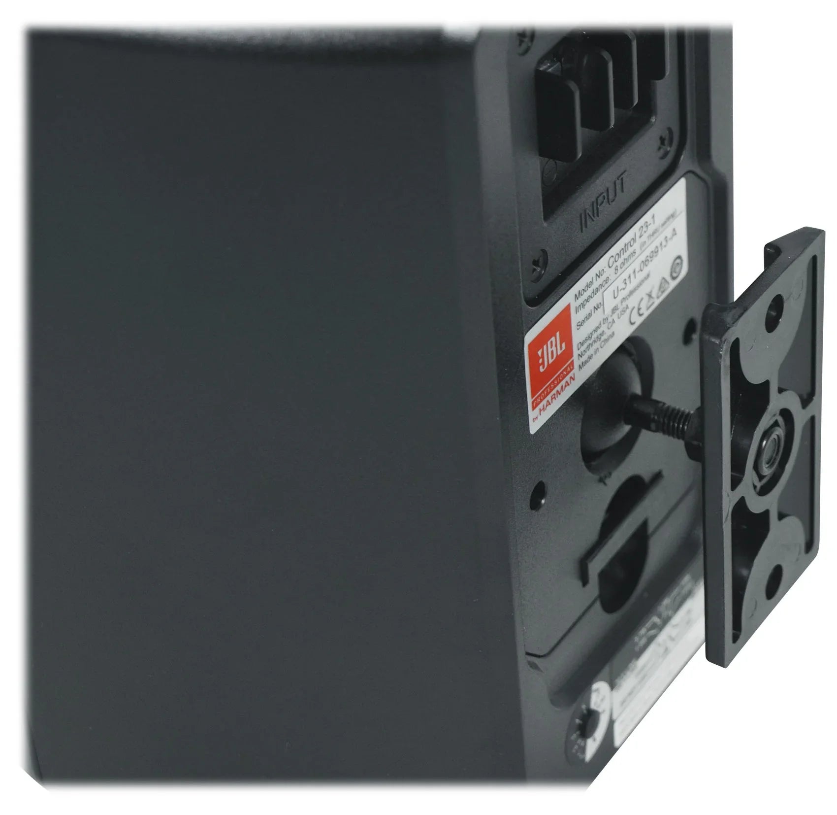 (6) JBL Control 23-1 Black 3" Indoor/Outdoor 70v Commercial Wall Sizepeakers + Amp
