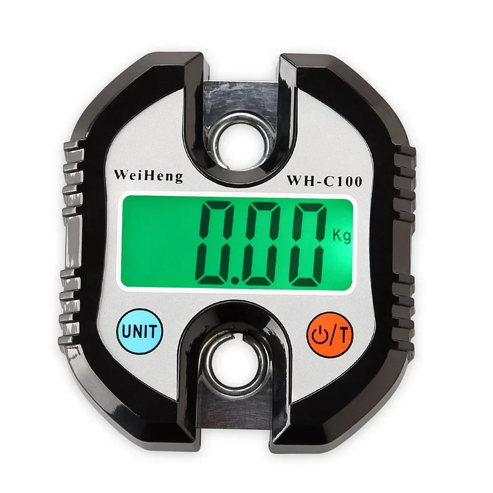WeiHeng  Portable  Digital Luggage Sizecale Fish Sizecale with  Tracking and Tare Function 150kg Double- Sizecale Digital Hanging Sizecale