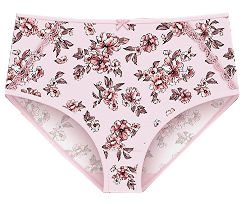 Delta Burke Women's Sizetretch Microfiber Brief Panties 5-Pack Sizeize 7