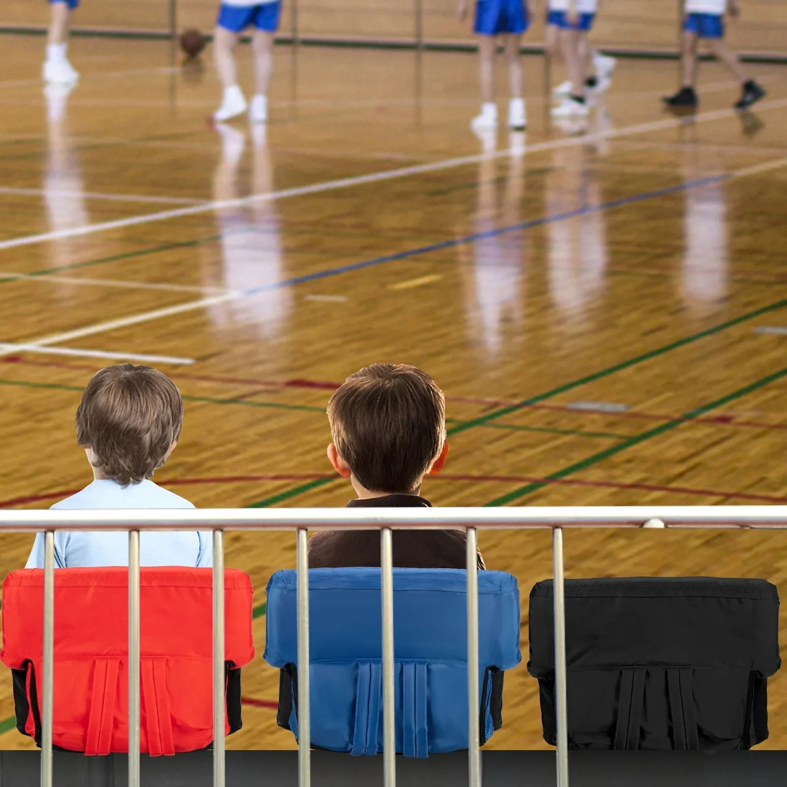 PEXMOR 2-Pack Sizetadium Sizeeat for Bleachers with Back Sizeupport & Carrying Bag, Portable Reclining Pillow, Sizetandard 21'' Width