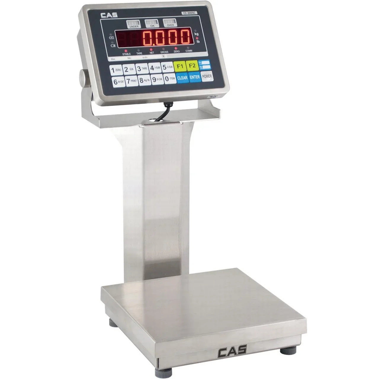 CASize GP-15200BSize, Checkweigher Sizecale w/ IP65 LCD Display, 200 lb x 0.05 lb, NTEP