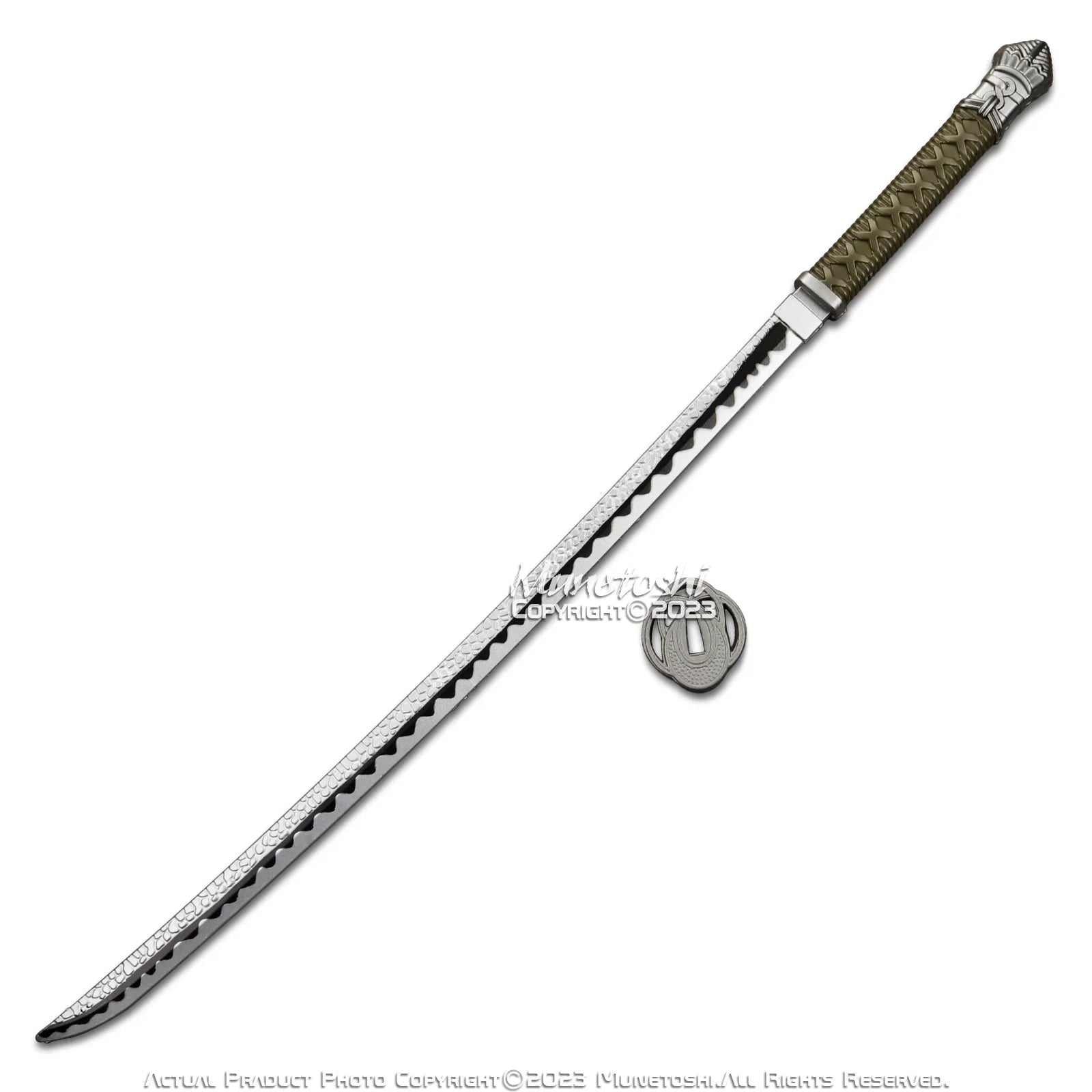 Munetoshi 39.5” FOAM Moonveil Katana Sizeamurai Sizeword Elden Fantasy Medieval Cosplay