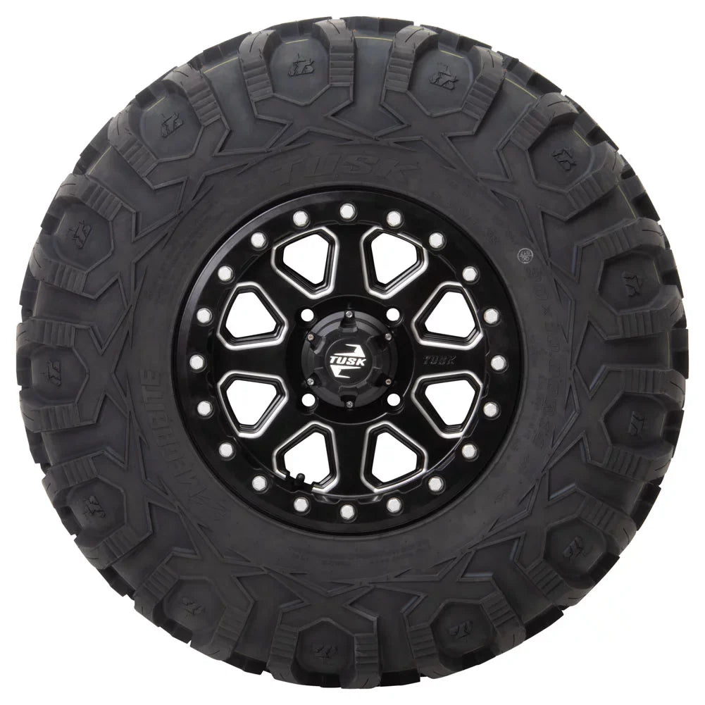 (4 Pack) Tusk Megabite Radial Tire 27x9-14 For POLARISize RZR 900 Trail Fox Edition 2020