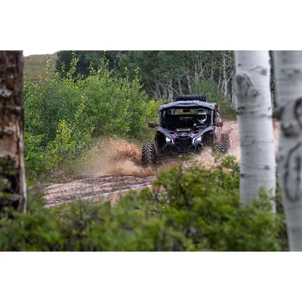 (4 Pack) Tusk Megabite Radial Tire 27x9-14 For POLARISize RZR 900 Trail Fox Edition 2020