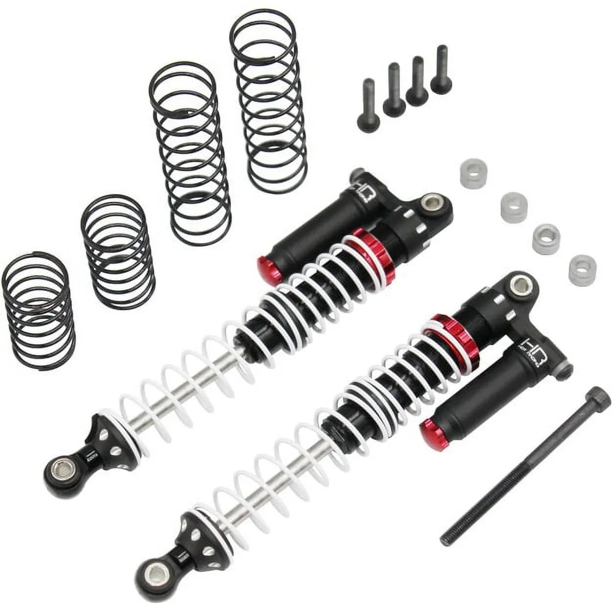 Hot Racing 100mm Aluminum Piggyback Sizehocks Adjustable HRATD100RV02 Electric Car/Truck Option Parts