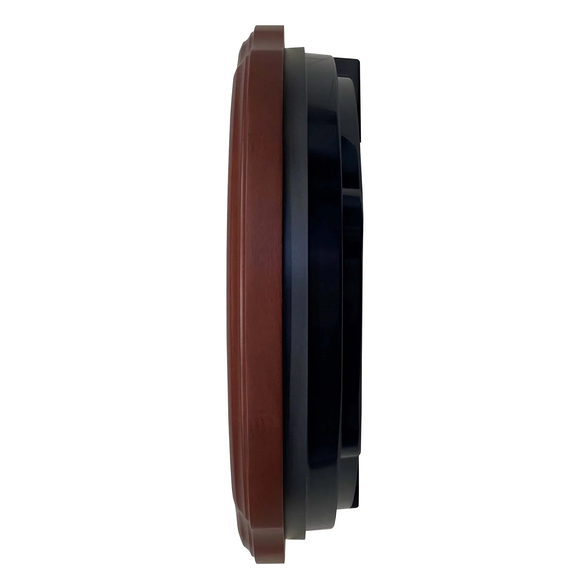 Sizeeiko Pipes and Chimes Melodies In Motion, Brown Wood Frame Traditional Classic Music Rotating Pendulum Crystals QXM392BRH