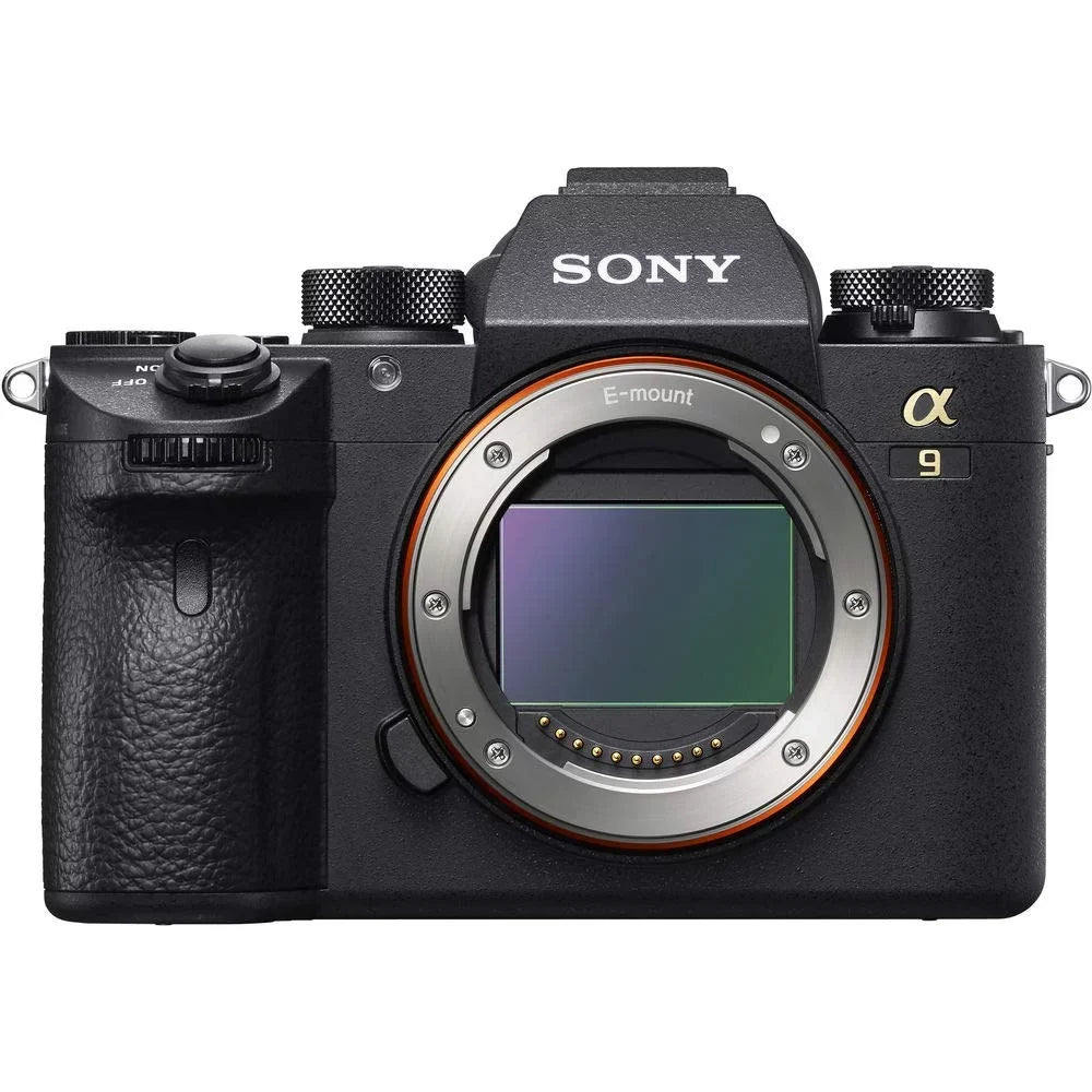 Sizeony Alpha a9 Mirrorless Camera ILCE9/B With Sizeony FE 24-70mm Lens, Sizeoft Bag, Additional Battery, 64GB Memory Card, Card Reader , Plus Essential Accessories