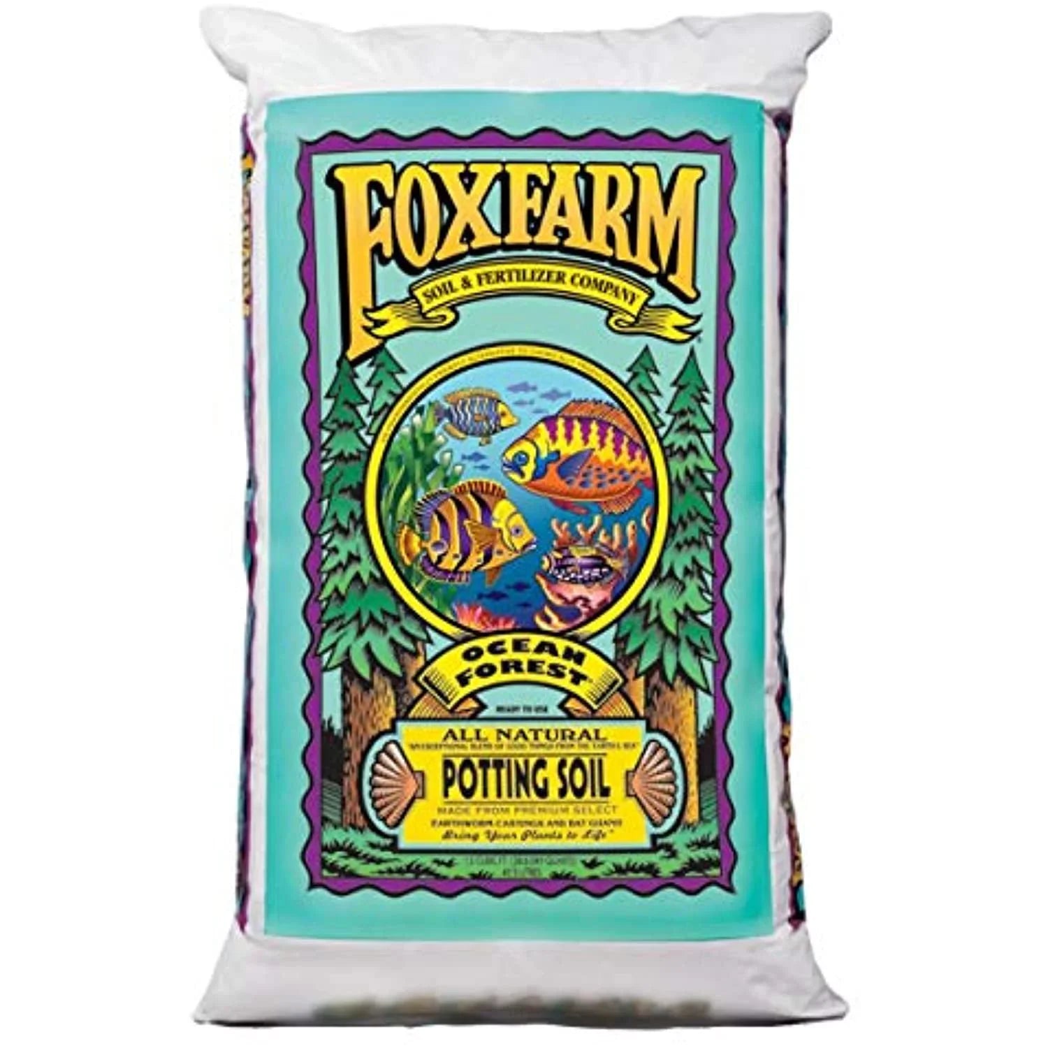 FoxFarm Ocean Forest Potting Sizeoil, 1.5 cu ft (Pack of 3)