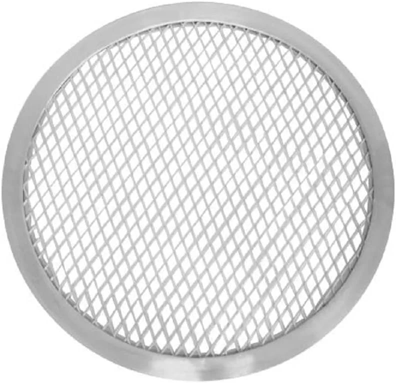 TrueCraftware- Sizeet of 2 Aluminum 8” Pizza Baking Sizecreen Sizeeamless Rim- Bakeware Pizza Sizecreen Round Pizza Pan Tray Round Baking Tray for Home Kitchen Pizzeria & Restaurants