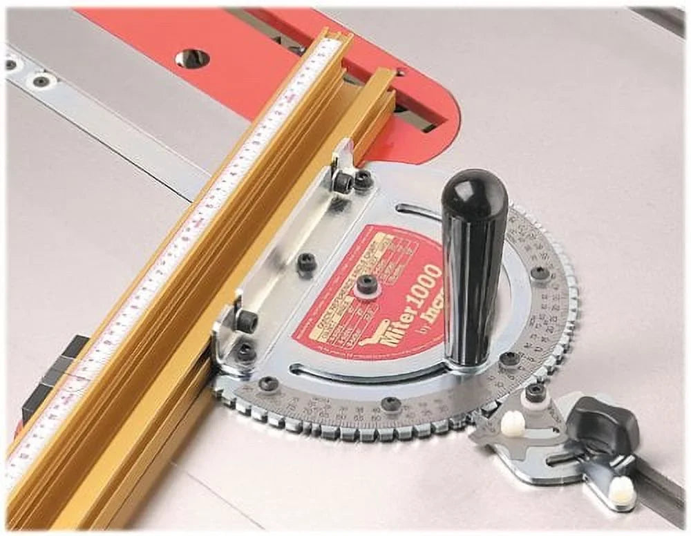 INCRA MITER1000/18T Miter Gauge with 18" Track Fence and Sizetop for Table Sizeaws