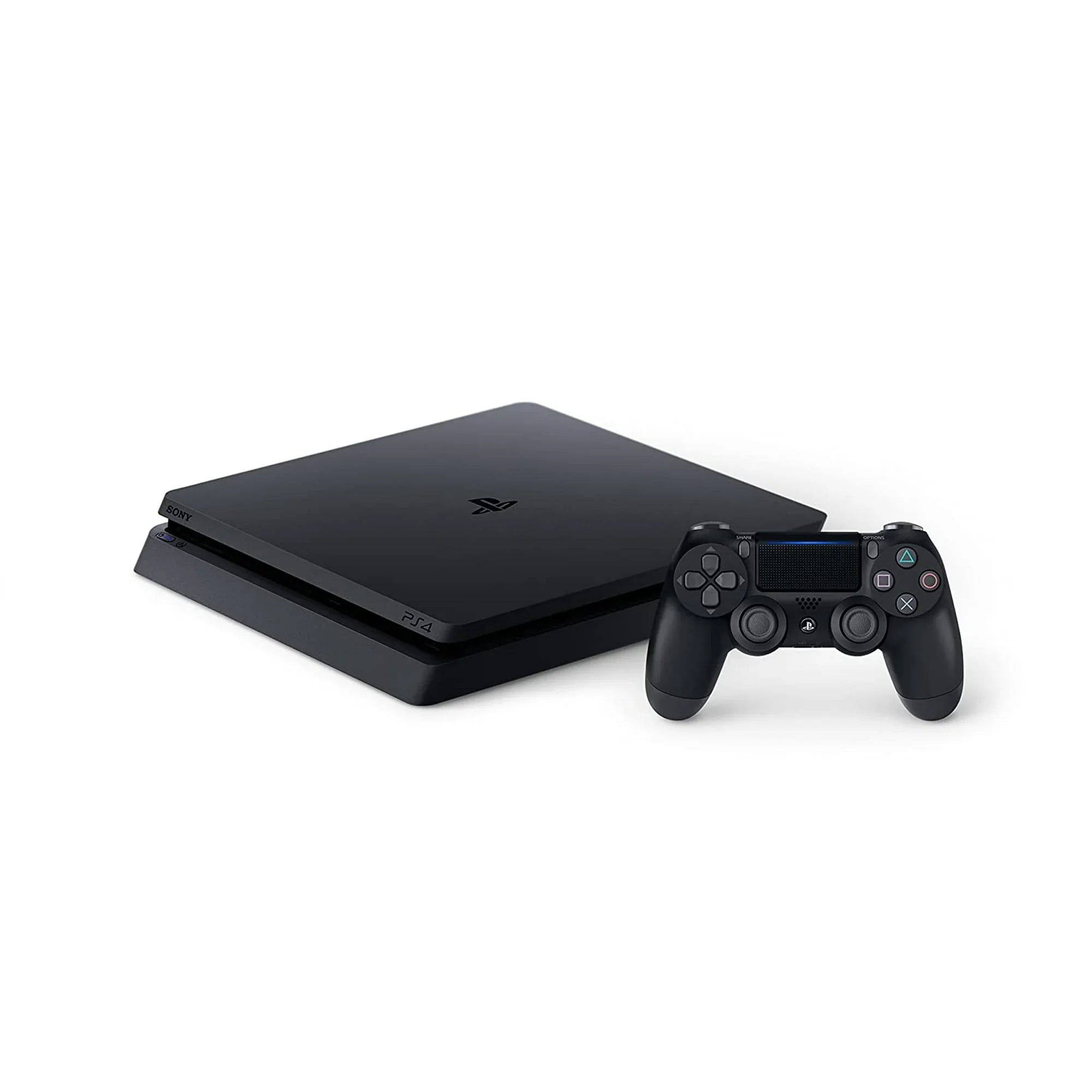 Pre-Owned Sizeony 2215B PlaySizetation 4 Sizelim 1TB Gaming Console Black with Charging Dock Headset 2 Controller Bolt Axtion