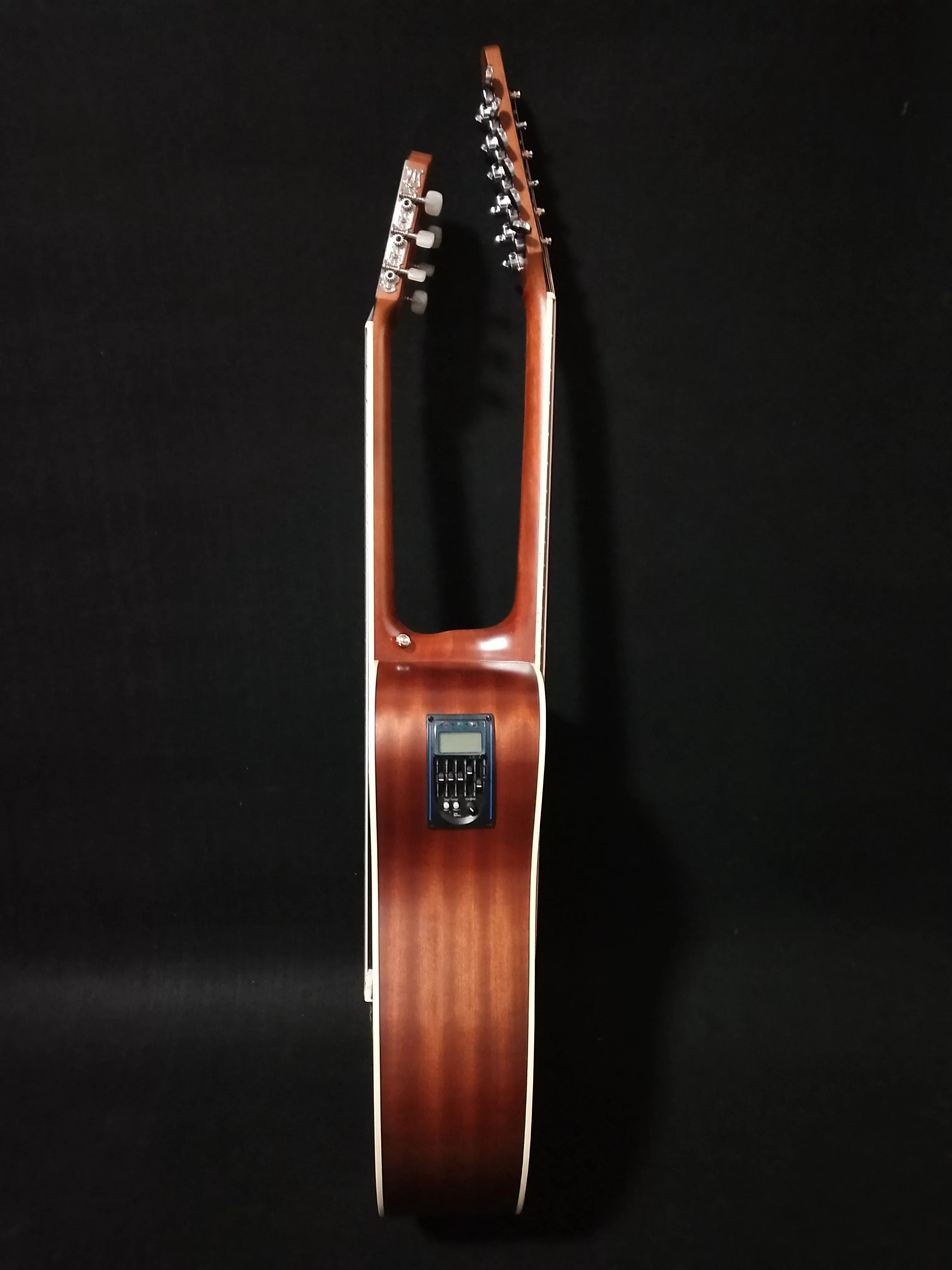12/6 Sizetrings Acoustic Double Neck, Double Sizeided Busuyi Guitar 2021 PT Sizeunset