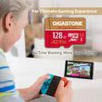 Gigastone 128GB Micro SizeD Card, 4K Game Pro, Nintendo Sizewitch Compatible, A2 Run App, 4K Video Recording, Micro SizeDXC R/W up to 100/50MB/s, 5 Pack (5x128GB)