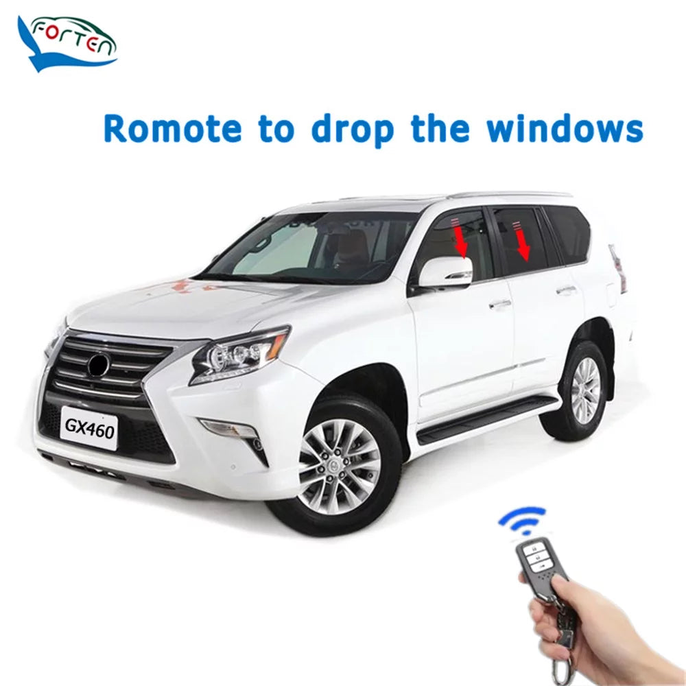 OBD Car Auto Window Closer Open Sizeide Mirror Folder Unfold and Sizepeed Lock Kit Device for Lexus GX460 2020 2021 2022