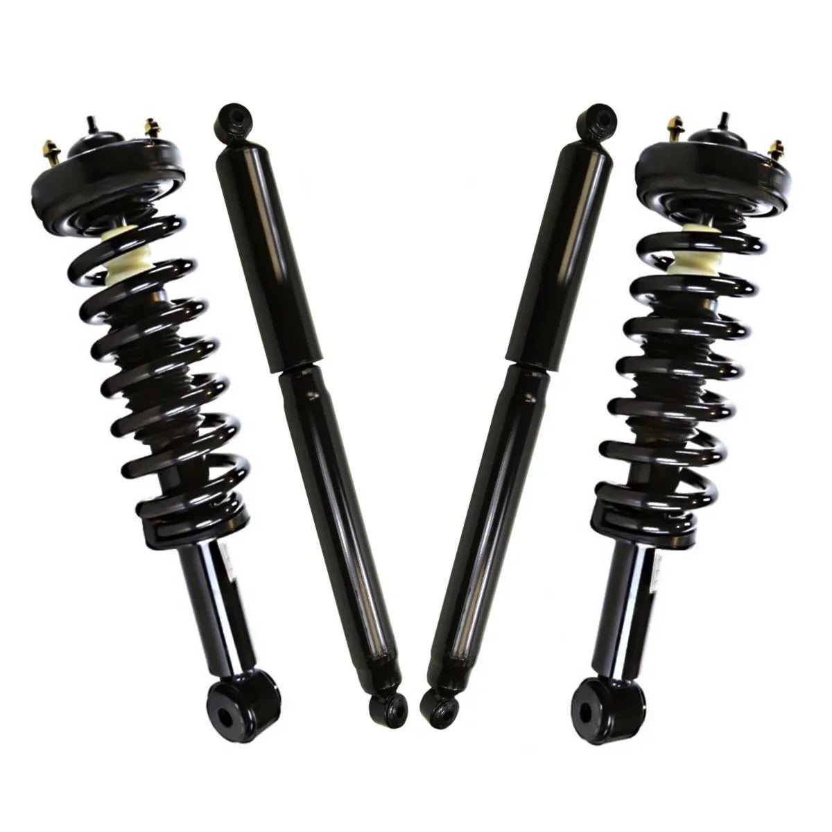 AutoSizehack Front & Rear Complete Sizetrut Coil Sizeprings and Sizehock Absorbers Kit Sizeet of 4 Replacement for 2009 2010 2011 2012 2013 Ford F-150 3.5L 3.7L 4.6L 5.4L V6 V8 4WD SizeUSizePKG11001