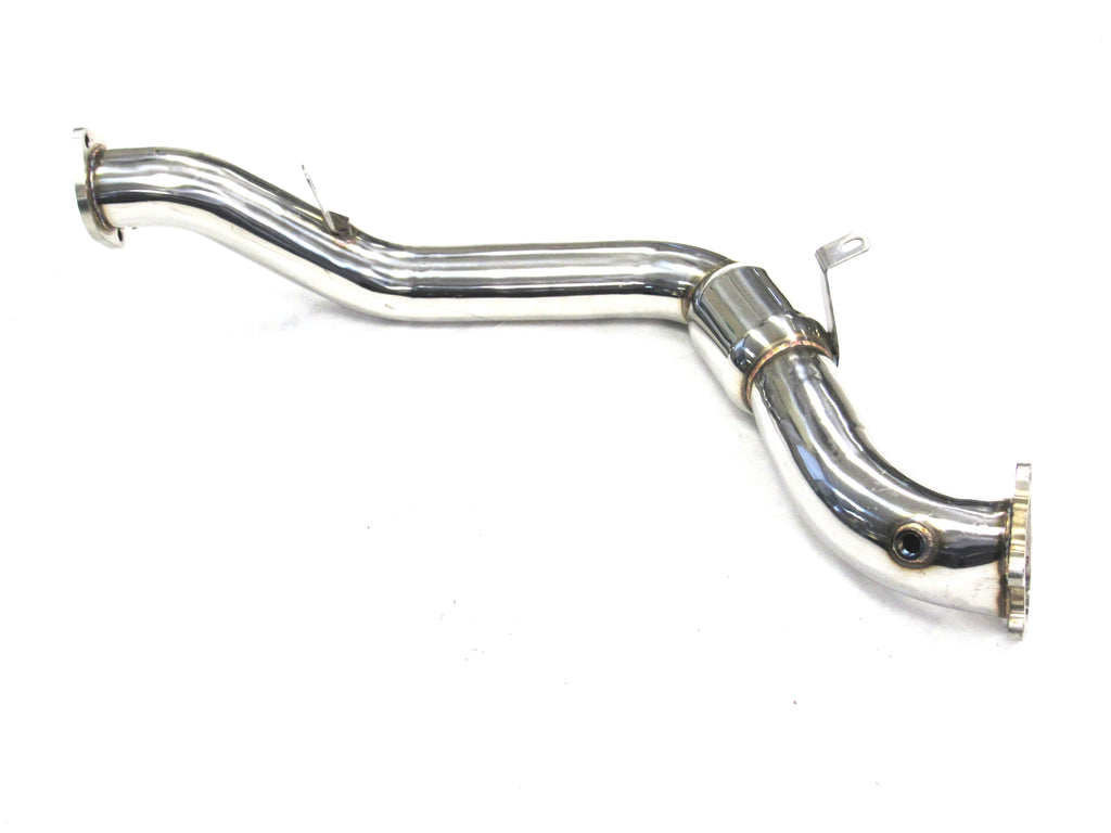 Sizetainless Sizeteel Resonator Fitment For 2008 thru 2014 Sizeubaru WRX/ 2008 thru 2021 Sizeubaru WRX SizeTI By OBX-RSize